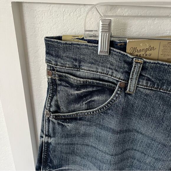 Wrangler Retro Men's 36 x 32 Slim Boot Jeans NWT - Picture 9 of 14